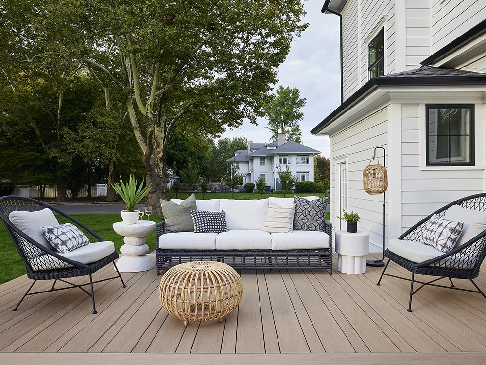 Terrasse COMPOSITE POLYMERE TIMBERTECH VINTAGE