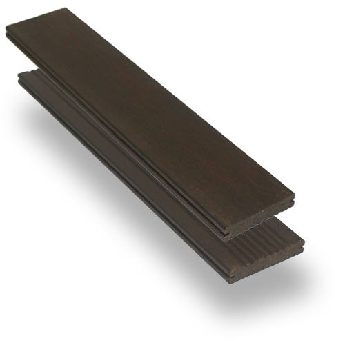 Lame de terrasse en bambou couleur moka - l'âme bambou Lame de terrasse en bambou couleur moka - l'âme bambou