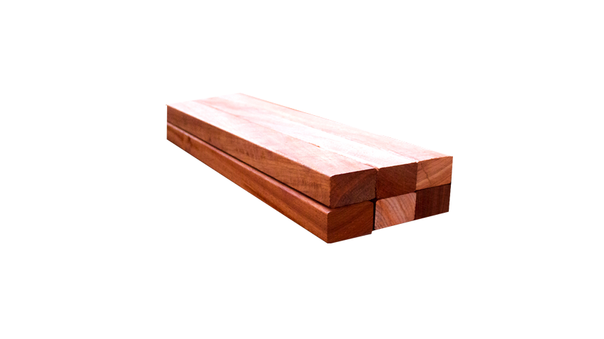 Lambourdes en bois exotiques 42 X 65/70 mm