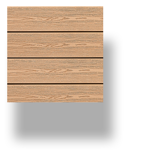 Lame terrasse composite SILVADEC ÉLÉGANCE Brun Colorado