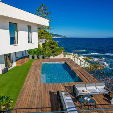 Terrasse COMPOSITE SILVADEC Atmosphère Nuances Ipé