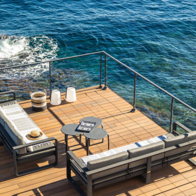 Terrasse COMPOSITE SILVADEC Atmosphère Nuances Ipé