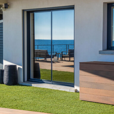 Terrasse COMPOSITE SILVADEC Atmosphère Nuances Ipé