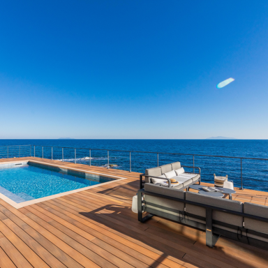 Terrasse COMPOSITE SILVADEC Atmosphère Nuances Ipé