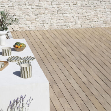 Terrasse COMPOSITE SILVADEC ATMOSPHERE NUANCES CHÊNE