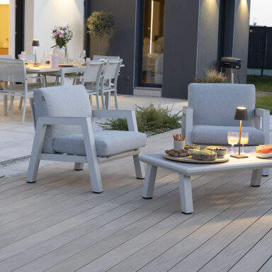 Terrasse COMPOSITE SILVADEC ATMOSPHERE NUANCES CHÊNE